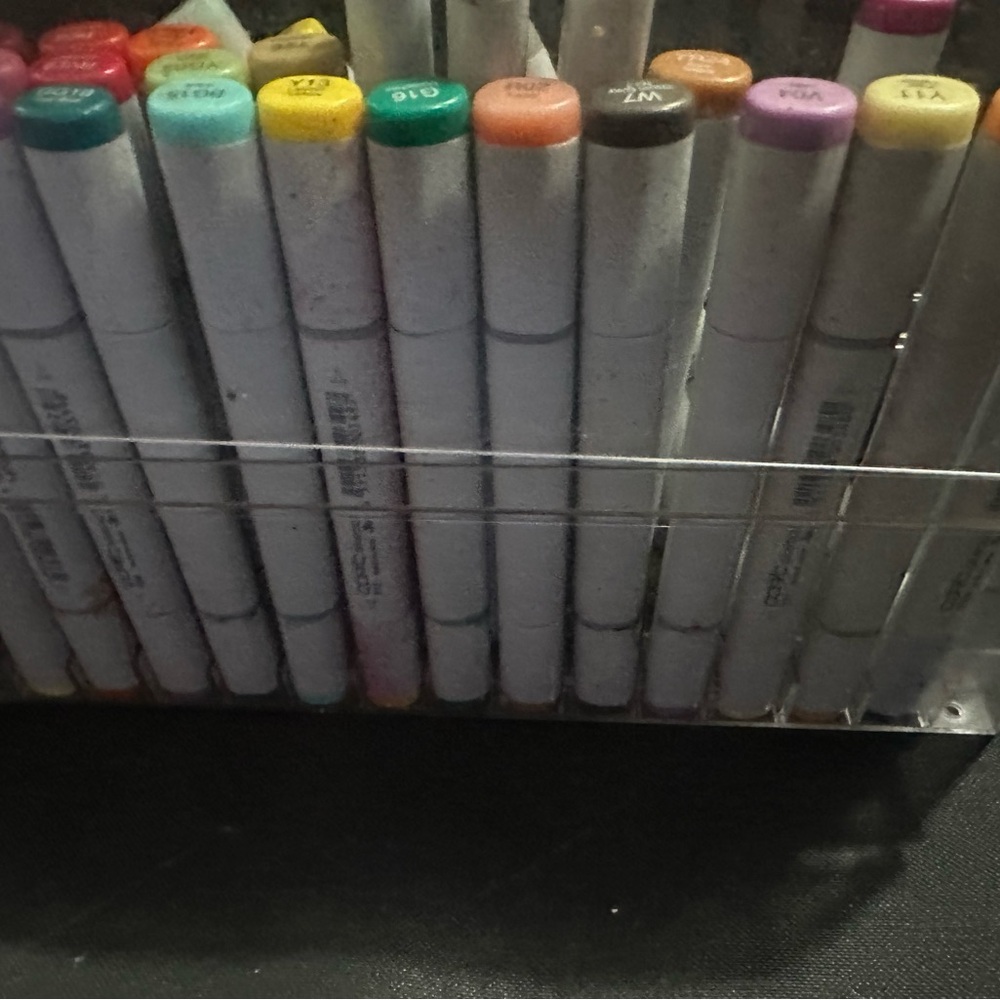 Coptic markers 53 pieces used